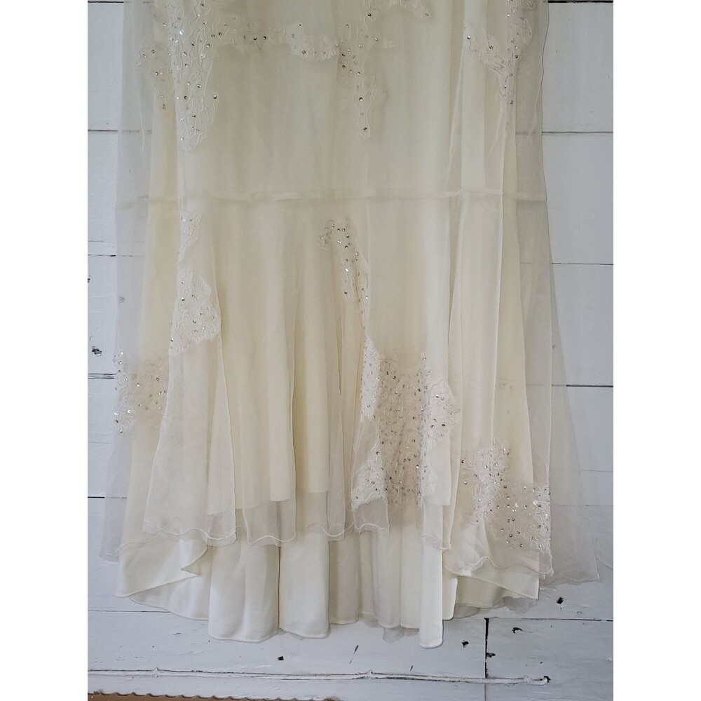 Ivory bridal gown (AE65) - Picture 2 of 8